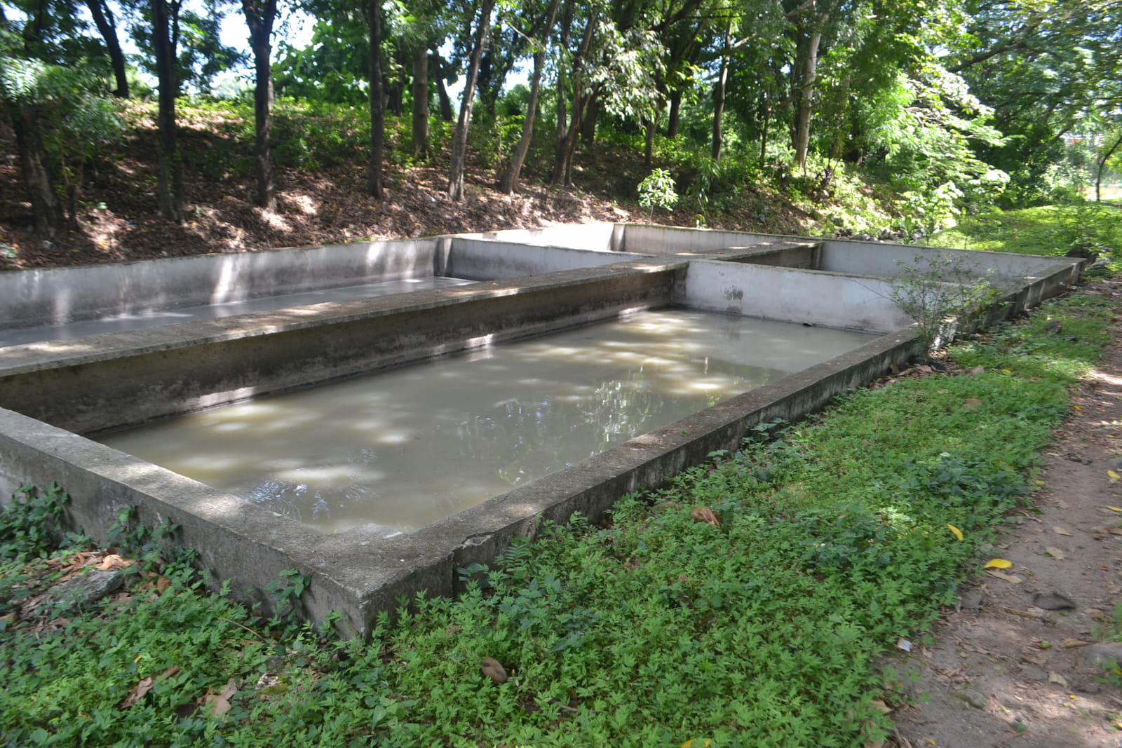 Planta de tratamiento de aguas residuales en Nejapa